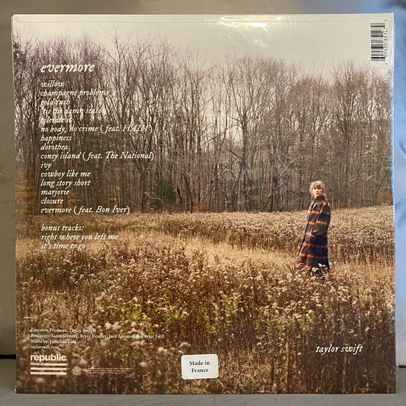 Taylor Swift Evermore Deluxe Vinyl - Picture 2 of 2